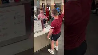 I hit an emote mid order.. (Acting like an NPC in public)