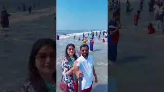 Enjoying  ||  Welcome To World Longest Sea Beach-Cox's Bazar #sunandsea #vitaminsea #beautifulocean