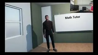 AIxVR -  #5067 MathVR: Personality-Based Agents for Mathematics Education in Virtual Reality