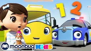 Bus Cars and Trucks - Vehicle Counting Song | Gecko's Songs | Children's Music | Vehicles For Kids