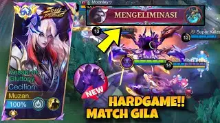 HARDGAME PARAH💀 TEKANAN TANPA HENTI DIPAKSA MODE SERIUS !! BUILD CECILION TERSAKIT 2026 | MLBB