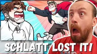 SCHLATT FREAKS OUT! Did Schlatt Win? FLIGHT VS. INVISIBILITY (FIRST REACTION!) w/ Ludwig