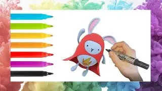 🌈☀️Aprende a Dibujar y Colorear ☀️🌈 Hoppity Voosh