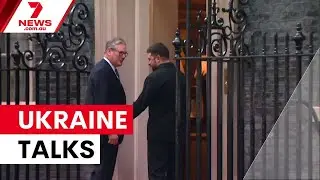 Ukraine crisis talks amid US peace plan | 7NEWS