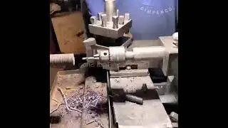 L-Key Wrench Bolt and Thread Cutting on Lathe Machine  #OldAxle Bolt #Marking #machine best Work 