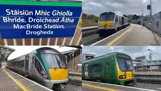 Drogheda Station- 29000 DMUs, Enterprise, 22000 DMUs