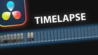 TIMELAPSE из статических изображений | Учебное пособие Davinci Resolve