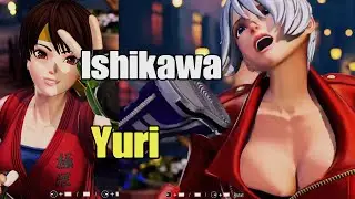 The King of Fighters XV Ishikawa (Rock Yuri Elisabeth) Vs Newyama (King Angel Yashiro)