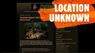 Possible Bigfoot Kill Dump Boneyard Discovered in New Mexico (ThinkerThunker)