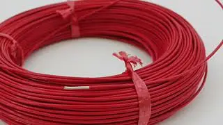Fluoropolymer Carbon Fiber Heating Cable System 2mm 12K 33ohm Carbon Fiber Floor Electric Wire