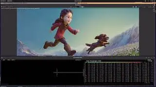 AMD Threadripper CPU Demo (CES 2024) on the System76 Thelio Major
