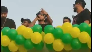 #indian# you you honey singh#b in live Khatkar toll plaza jind uchana