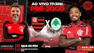 PRÉ JOGO FLAMENGO X BOAVISTA AO VIVO | CARIOCÃO 2022 | ANALISE TÁTICA