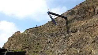 Red Bull Cliff Diving at Abereiddy- Steven LoBue Winning Dive 2012