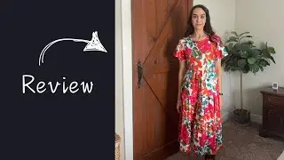 Floral Dress Review! Perfect for Spring and Summer!