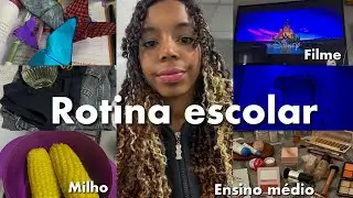 Rotina escolar … depois de muito tempo 