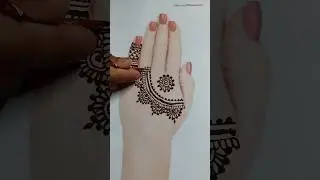 Jwellery mehendi design #beautiful #shortsviral #shorts #simplemehendidesign