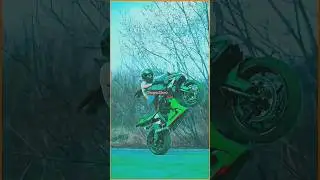Chinese Girl Bike Stunt 🔥 Powerful Female Rider #Shorts