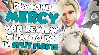 mL7 Spectates a DIAMOND Mercy who needs help in SPLIT FIGHTS in Overwatch 2