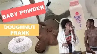 BABY POWDERED DOUGHNUTS PRANK FAIL!