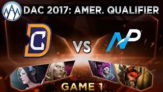 DC vs Team NP Game 1 - DAC 2017 Americas Qualifier: Playoffs - @DakotaCox @CCnCDota2