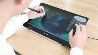 HUION Mini Keydial KD100 設計師口袋裡的好搭檔