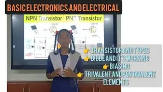 Transistor and Diode//Basic elements//Electronics//vocational Courses//Training//@learningclasses