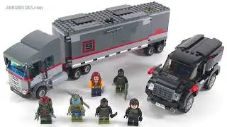 🔄 LEGO Ninja Turtles 2014 Big Rig Snow Getaway review! 79116 re upload