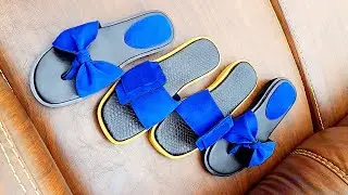 Comfortable Trendy Ladies Footwear Making Process.