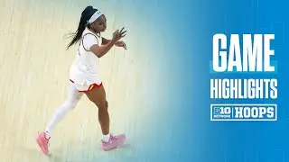 Indiana vs. Maryland | HIGHLIGHTS | Big Ten Women's Basketball | 01/04/26