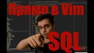 "DBeaver" в Vim! Запросы к БД из редактора.