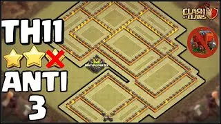 NEW TOWN HALL 11 WAR BASE 2019! TH11 ANTI 3 STAR BASE WITH REPLAYS & BASE LINK! -CLASH OF CLANS(COC)