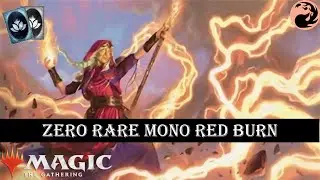 ZERO RARE MONO RED BURN | Dominaria United Standard | MTG Arena Budget Deck | F2P