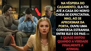 ❤️ NA CASA DO NOIVO, ELA OUVIU A CONVERSA DELE COM OS PAIS — E A VERDADE A DESTRUIU