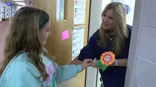 Students Spread Kindness One Flower at a Time | The Great Kindness Challenge 🌻