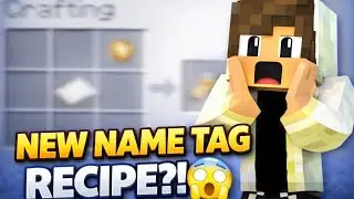FINALLY! You Can Now CRAFT Name Tags! 😱 (No Mods) #minecraft #gaming