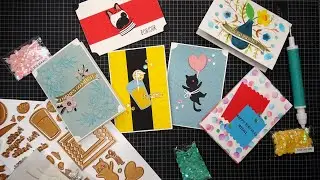 Spellbinders Crafty Advent Calendar 2024: Days 21 - 24 Card Tutorial! Last Card, So Cute & Sweet!
