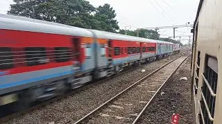 First LHB run of 22606 TIRUNELVELI - PURULIA SF express || Indian Railways
