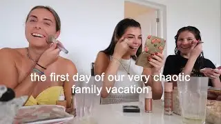 first day of a very chaotic family vacation | vlogmas day 22