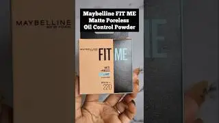 Maybelline FIT ME Matte + Poreless Compact #maybellinefitme #makeup #ytshorts #trending