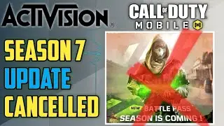 SEASON 7 UPDATE POSTPONED COD MOBILE HINDI || CALL OF DUTY MOBILE SEASON 7 UPDATE DELAYED || CODM