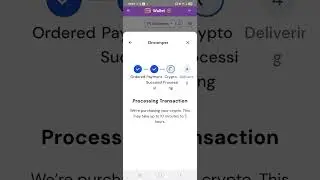Onramper Process of buying PI Directly from your wallet