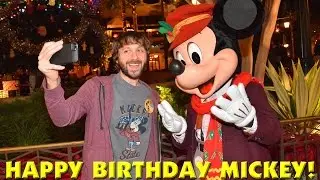 I SANG TO MICKEY! And Mickey's Birthday Cavalcade! #HappyBirthdayMickey