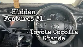 Hidden Feature #1|Auto Door Lock/Unlock|Toyota Corolla Grande!!!