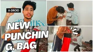 Punching Bag Unboxing & First Hit! | Affordable Fitness Setup