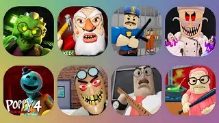 Roblox Poppy Playhouse(chaptea4), Angry Grandmother, Run From Grandpa, Barra's Grandmother's,...