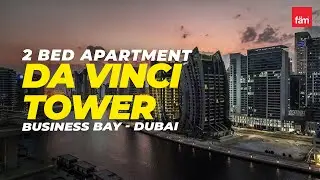Amazing 2 Bed Apartment in Da Vinci Tower, Business Bay - Dubai