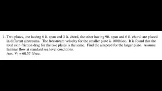 Aerodynamics - Boundary Layer Question