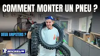 TUTO MECA - Montage pneu MX deux gripsters avec Michelin + pr&eacute;sentation de la gamme Starcross 6