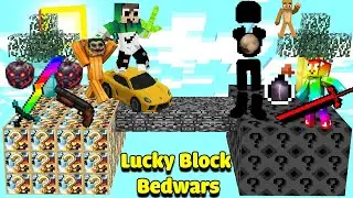 MINI GAME : RIVALRY Vs MODIFIED LUCKY BLOCK BEDWARS ** CUỘC CHIẾN KHÔNG CÂN SỨC QUÁ CÙI GẶP QUÁ VIP